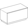 Шкаф боковой GEBERIT ICON 841091000 90 см