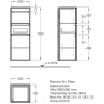 Шкаф боковой GEBERIT RENOVA NR.1 PLAN 869033000 40 см