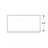 Шкаф GEBERIT ICON 840092000 89 см платиновый