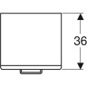 Шкаф GEBERIT RENOVA PLAN 879020000 39 см белый