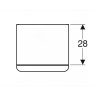 Шкаф GEBERIT SMYLE SQUARE 500.359.00.1 36 см белый