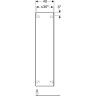 Шкаф-пенал GEBERIT CITTERIO 500.554.JJ.1