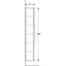Шкаф-пенал GEBERIT ICON 841002000 35 см