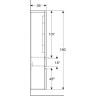 Шкаф-пенал GEBERIT RENOVA PLAN 869002000 40 см