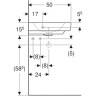 Шкафчик с раковиной RENOVA COMPACT 862150000+226150000 угловой