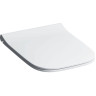 Сиденье для унитаза GEBERIT SMYLE SQUARE 500,688,01,1 с микролифтом верхнее крепление