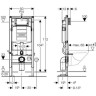 Система инсталляции для унитазов GEBERIT DUOFIX UP320 111.333.00.5