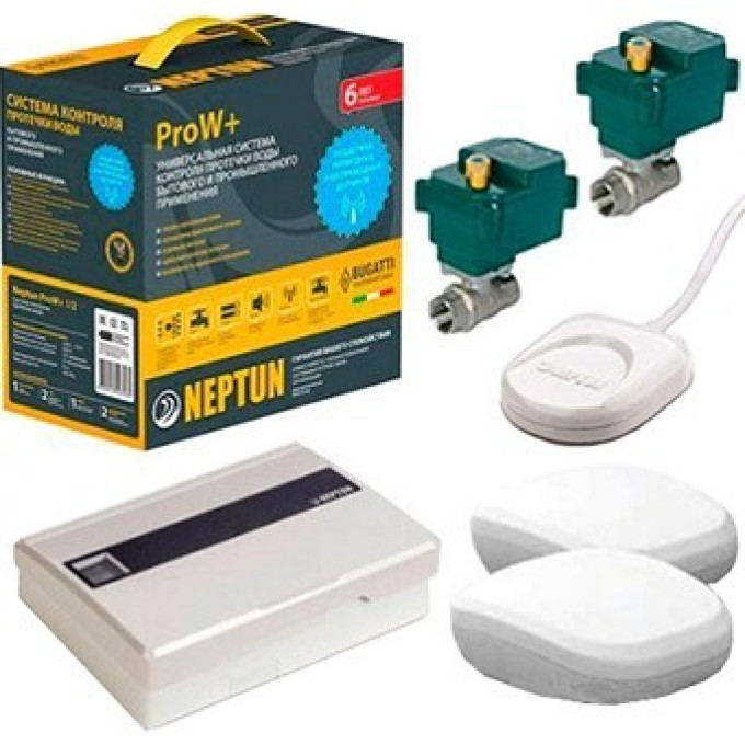 Система защиты от протечек GEBERIT NEPTUN BUGATTI PROW+ 3/4