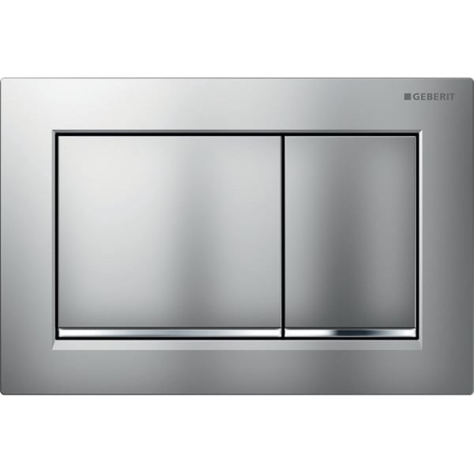 Смывная клавиша GEBERIT OMEGA 30 115.080.JQ.1 лакированный матовый хром