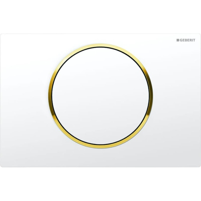 Смывная клавиша GEBERIT SIGMA 10 115.758.KK.5 белый золото