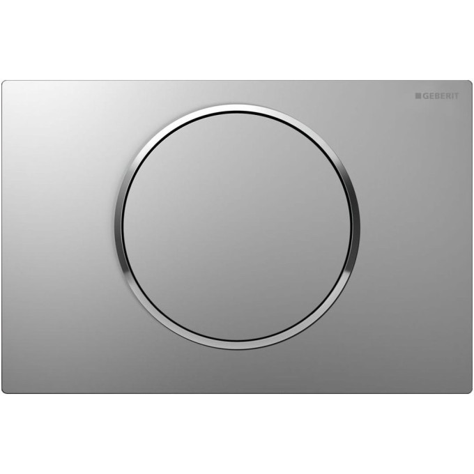 Смывная клавиша GEBERIT SIGMA 10 115.758.KN.5 хром матовый