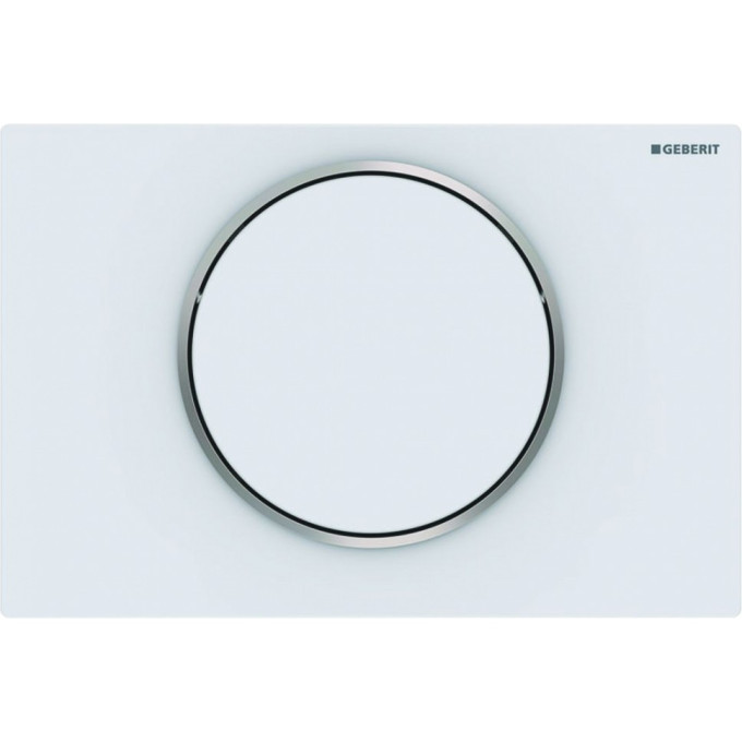 Смывная клавиша GEBERIT SIGMA 10 115.758.JT.5 не остаются отпечатки пальцев