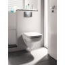 Смывная клавиша GEBERIT SIGMA 20 115.882.JQ.1 хром матовый не остаются отпечатки пальцев