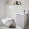 Смывная клавиша GEBERIT SIGMA 21 115.884.SI.1 белый хром глянец