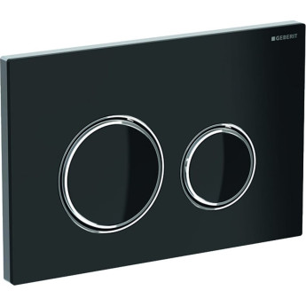 Смывная клавиша GEBERIT SIGMA 21 115.884.SJ.1 черный хром глянец