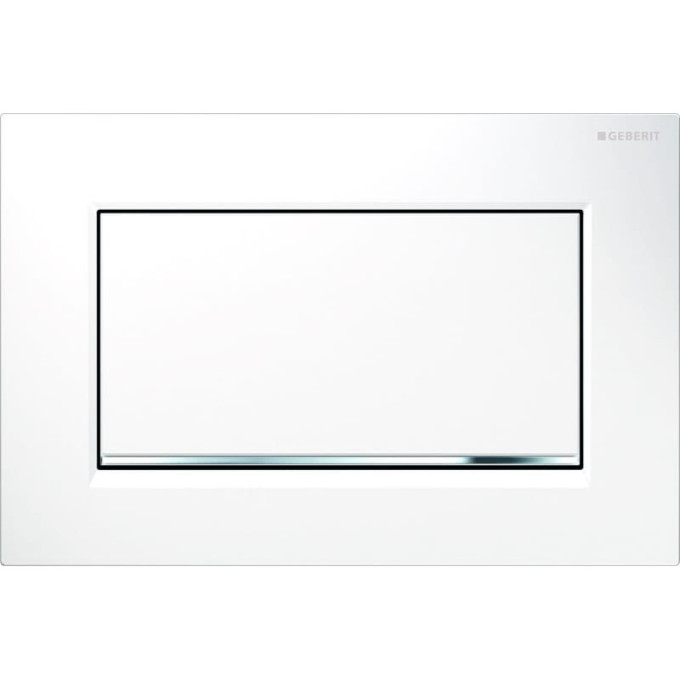 Смывная клавиша GEBERIT SIGMA 30 115.893.KJ.1 белый хром глянец