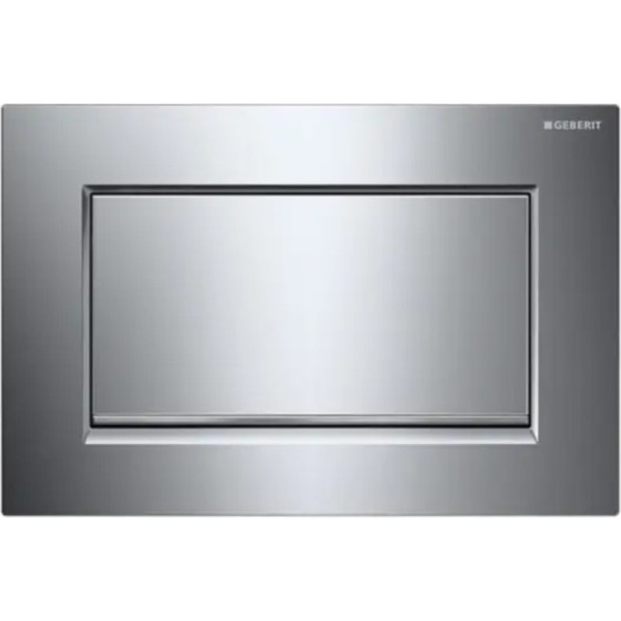 Смывная клавиша GEBERIT SIGMA 30 115.893.KY.1 хром глянец нержавеющая сталь