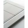 Смывная клавиша GEBERIT SIGMA 30 115.883.JQ.1 хром матовый не остаются отпечатки пальцев