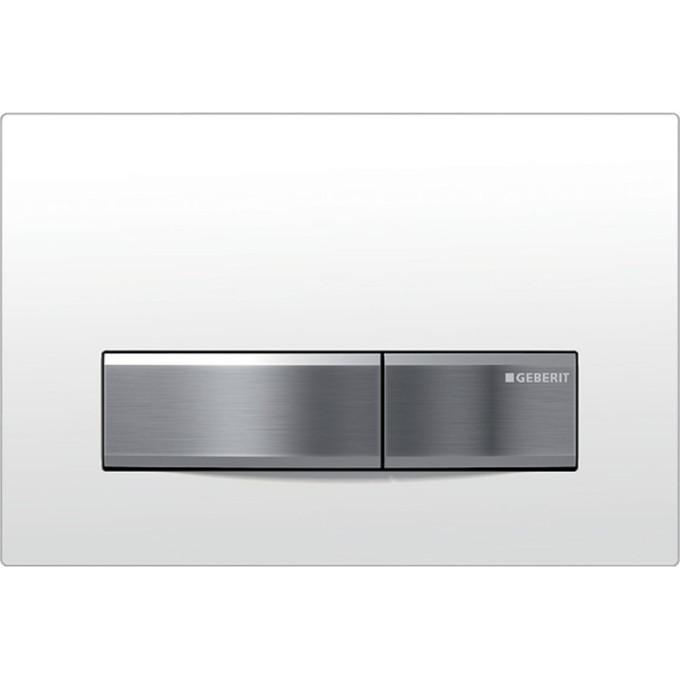 Смывная клавиша GEBERIT SIGMA 50 115.788.11.5 белый хром