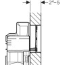 Смывная клавиша GEBERIT SIGMA 60 115.640.SI.1