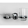Стакан с мыльницей GEBERIT ODER WASSERCRAFT K-3026
