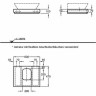 Столешница под раковину GEBERIT SILK 816660000 60 см