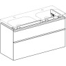 Тумба для комплекта GEBERIT SMYLE SQUARE 500.356.00.1 118 см белый