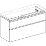 Тумба для комплекта GEBERIT SMYLE SQUARE 500.355.JR.1 118 см пекан