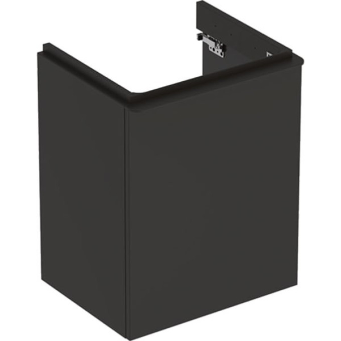 Тумба для комплекта GEBERIT SMYLE SQUARE 500.364.JK.1 49 см темно-серый