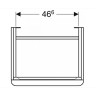 Тумба для комплекта GEBERIT SMYLE SQUARE 500.365.JR.1 54 см пекан