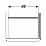 Тумба для комплекта GEBERIT SMYLE SQUARE 500.365.JL.1 54 см песчаный