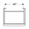 Тумба для комплекта GEBERIT SMYLE SQUARE 500.366.JL.1 54 см песчаный