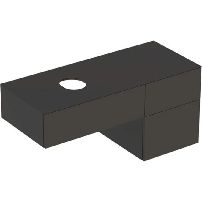 Тумба для комплекта GEBERIT VARIFORM 501.184.00.1 120 см темно-серый