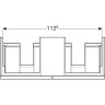 Тумба под раковину GEBERIT ICON 841321000 120 см