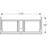 Тумба под раковину GEBERIT ICON 841421000 120 см