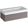 Тумба под раковину GEBERIT ICON 840292000 90 см платина 1 ящик