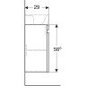 Тумба под раковину GEBERIT RENOVA NR.1 PLAN 869046000 40 см