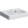 Тумба с раковиной GEBERIT SMYLE SQUARE 45 500.351.JR.1+500.222.01.1 пекан левый