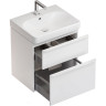 Тумба с раковиной GEBERIT SMYLE SQUARE 500.352.00.1-500.229.01.1 60 см белый