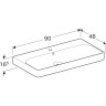 Тумба с раковиной GEBERIT SMYLE SQUARE 500.354.JR.1 90