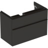 Тумба с умывальником GEBERIT SMYLE SQUARE 500.251.01.1+ 500.354.JK.1 90 см