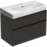 Тумба с умывальником GEBERIT SMYLE SQUARE 500,251,01,1+ 500,354.JK.1 90 см