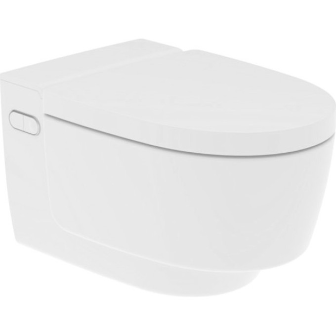 Унитаз-биде подвесной GEBERIT AQUACLEAN MERA CLASSIC 146.204.11.1 панель белая