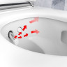 Унитаз-биде подвесной GEBERIT AQUACLEAN MERA CLASSIC 146.204.11.1 панель белая