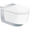 Унитаз-биде подвесной GEBERIT AQUACLEAN MERA CLASSIC 146,204,21,1 панель хром