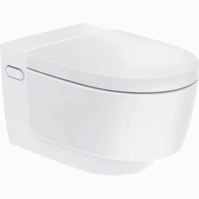 Унитаз-биде подвесной GEBERIT AQUACLEAN MERA COMFORT 146.214.11.1 панель белая