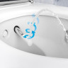 Унитаз-биде подвесной GEBERIT AQUACLEAN MERA COMFORT 146.214.21.1 с системой удаления запахов