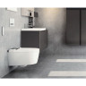 Унитаз-биде подвесной GEBERIT AQUACLEAN SELA 146.224.11.1 панель белая