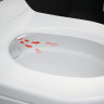 Унитаз-биде подвесной GEBERIT AQUACLEAN TUMA COMFORT 146.294.FW.1 панель нержавеющая сталь