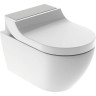 Унитаз-биде подвесной GEBERIT AQUACLEAN TUMA COMFORT 146,294.FW.1 панель нержавеющая сталь